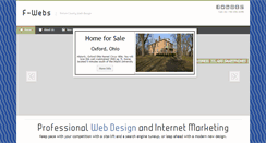Desktop Screenshot of f-webs.com